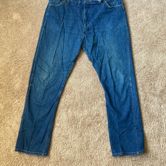 Vintage Maverick jeans mens 40x32 cowboy denim jeans USA made - Picture 4 of 5